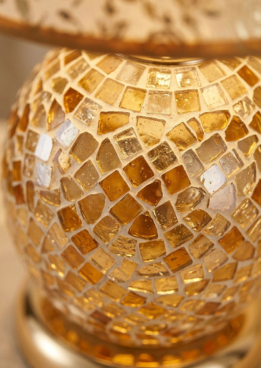 Handcrafted Mosaic Table Lamp - Modern and Traditional