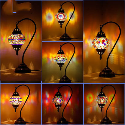 Decorative Bedside Lamp – Elegant Metal Table Light for Bedroom & Living Room