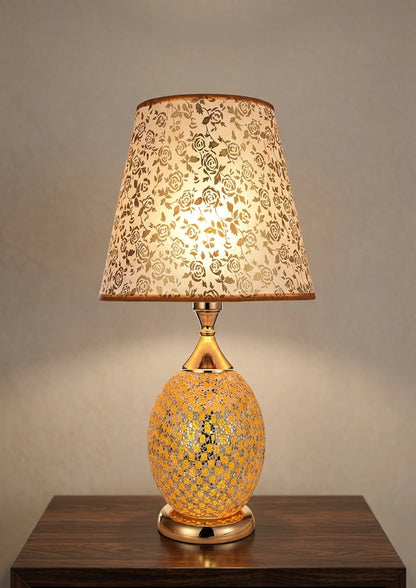 Handcrafted Mosaic Table Lamp - Modern and Traditional