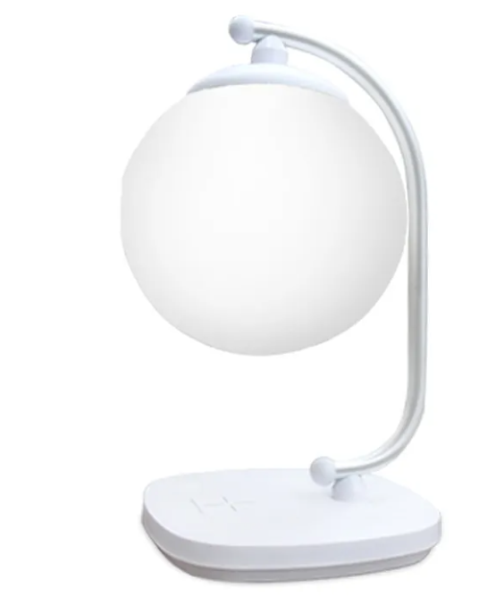 Modern Woodgrain Table Lamp – Natural Wood Finish Bedside & Desk Light