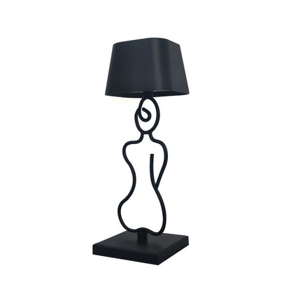 Nordic Touch Bedside Lamp – Minimalist LED Warm Light for Bedroom & Desk