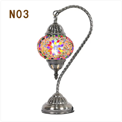 Decorative Bedside Lamp – Elegant Metal Table Light for Bedroom & Living Room