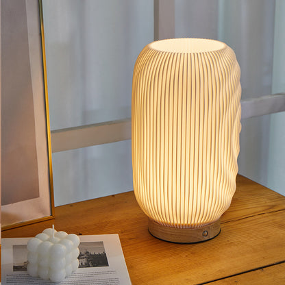 Nordic 3D Touch Table Lamp – Japanese Water Ripple Ambient Light